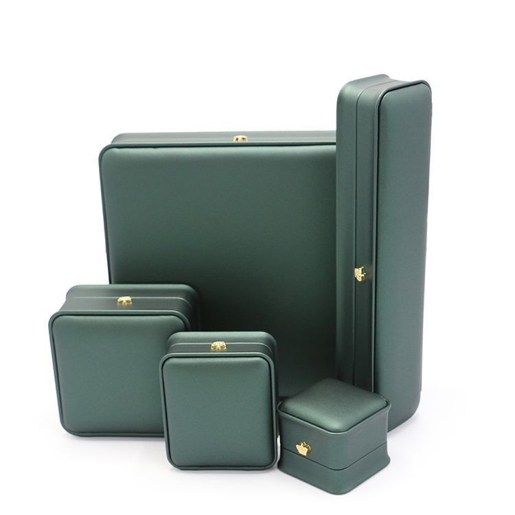 Τύπωση Custom Logo Luxury PU Jewelry Box Portable Travel Earring Jewelry Storage Bag Διπλό κουτί αποθήκευσης