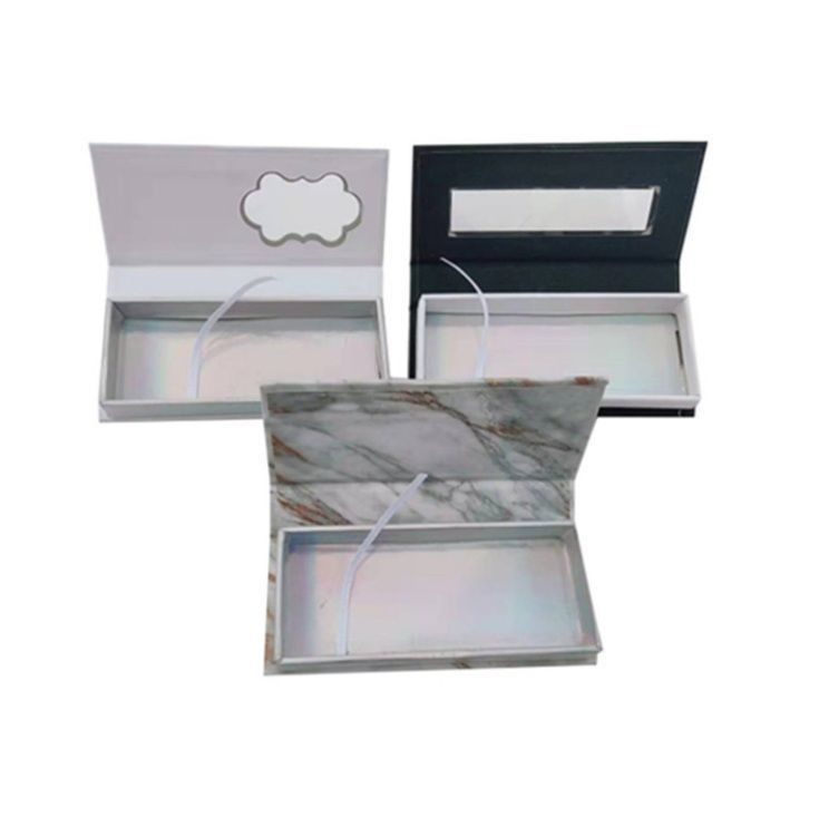Προσαρμοσμένο πλήρες χρώμα χαρτόνι Lash Box με συρτάρι Offset εκτύπωση επιφάνειας χειρισμού